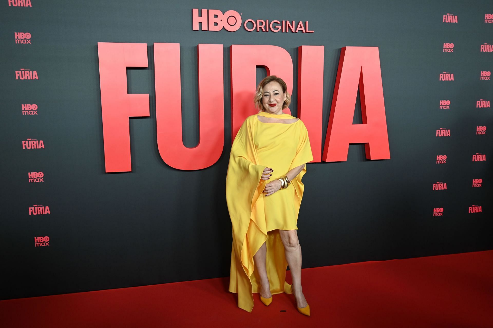 Carmen Machi attends the "Furia" premiere at Reina Sofía Museum on June 23, 2025, in Madrid, Spain. (Image via Getty)